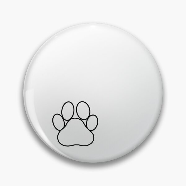 Item preview, Paw print outline designed and sold by ArtSCPdesign.
