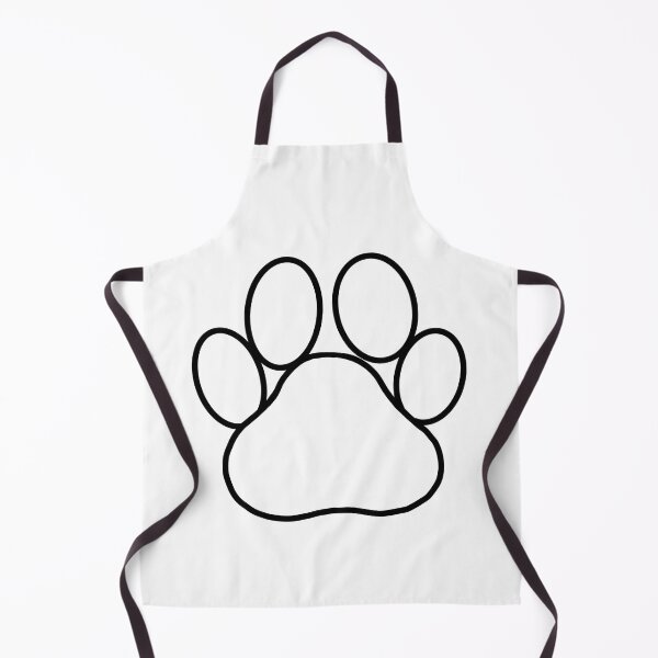 Item preview, Paw print outline designed and sold by ArtSCPdesign.