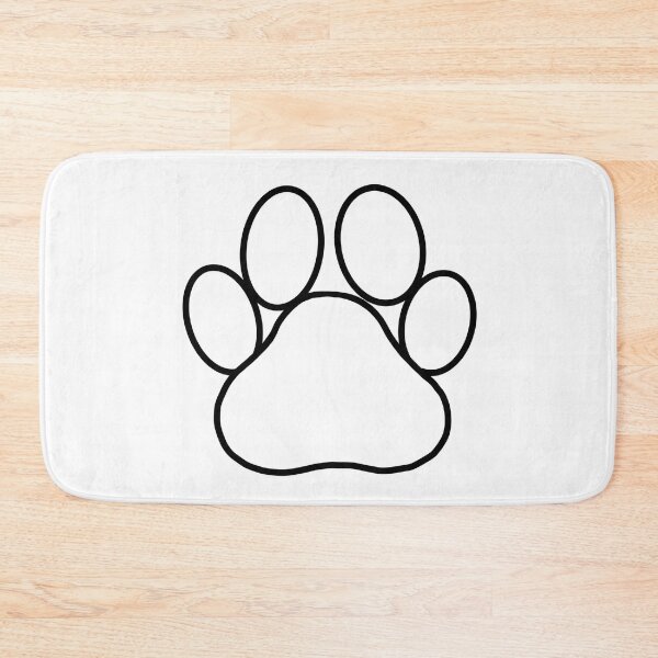 Item preview, Paw print outline designed and sold by ArtSCPdesign.
