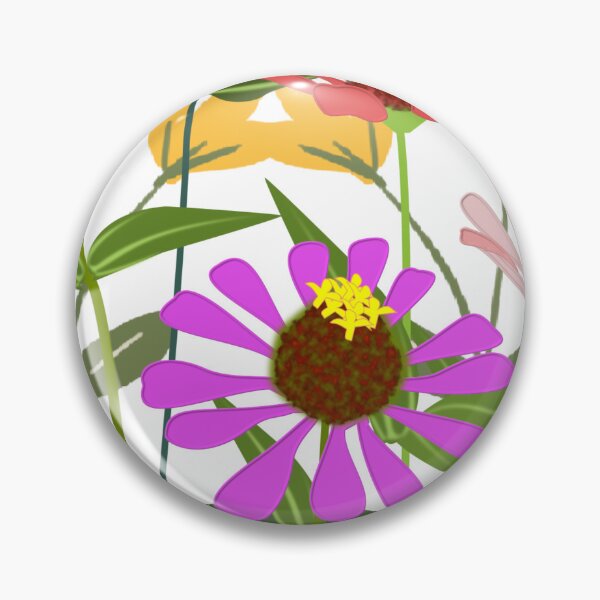 Item preview, Colorful zinnias nature bunch designed and sold by Floralsharry.