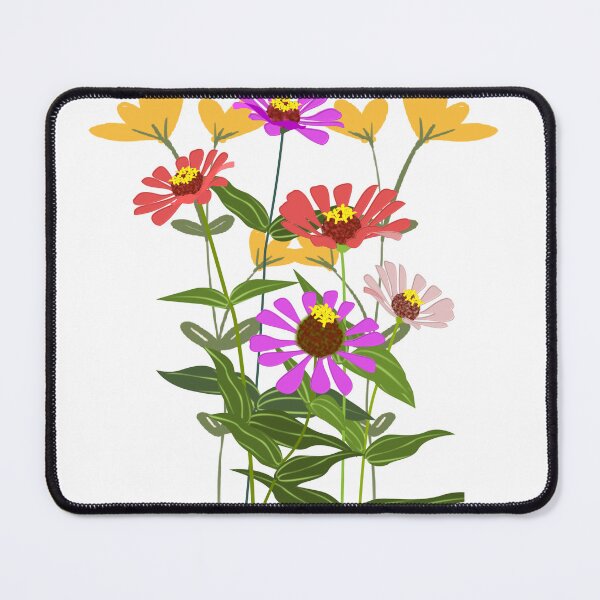 Item preview, Colorful zinnias nature bunch designed and sold by Floralsharry.