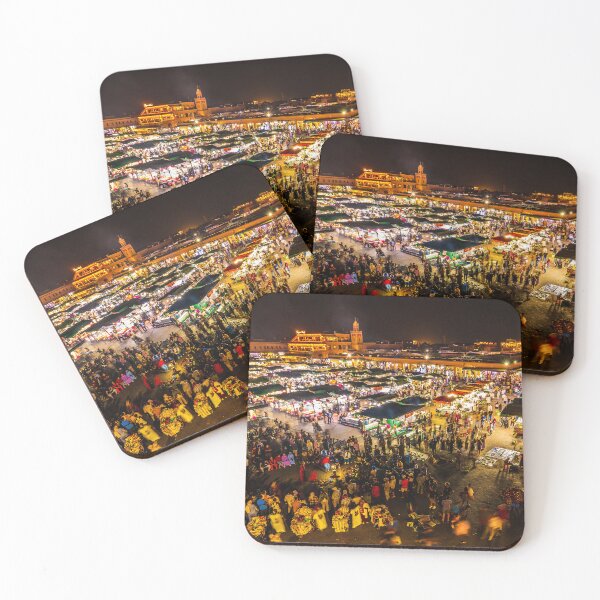 Item preview, Marrakech, the Jemma al Fna at night  designed and sold by Geoff Shoults.