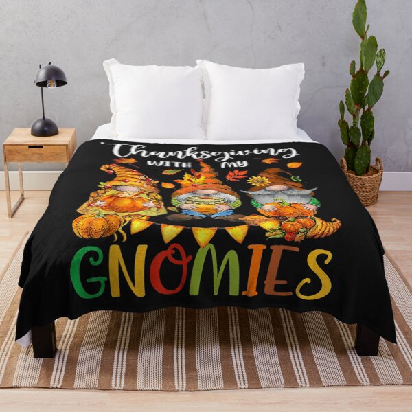 Item preview, Thanksgiving With My Gnomies Fall Autumn Vibes T-Shirt designed and sold by Klaus-Gilbert.