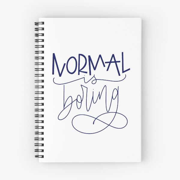 Item preview, normal is boring designed and sold by maggiehale.