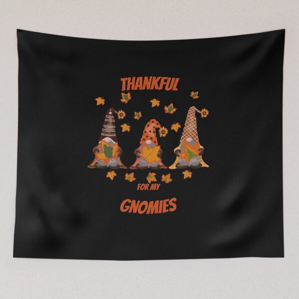 Aperçu de l'œuvre Merci pour mes t-shirts gnomies-Thanksgiving créée et vendue par ZoesAttic.