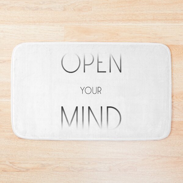 Item preview, Open Your Mind (black version) designed and sold by Aion-design.
