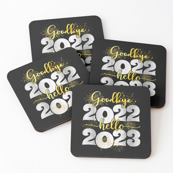 Item preview, Goodbye 2022 Hello 2023 - Happy New Year T-Shirt designed and sold by Klaus-Gilbert.