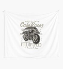 Cafe Racer Wall Tapestry