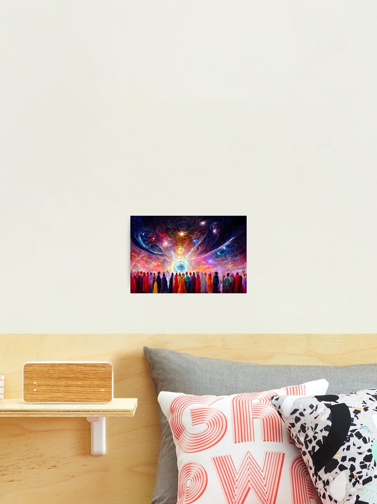 Cosmic Soul Family Reunion at the Galactic Federation - spiritual art  spiritual artwork spirituality wellness well-being Photographic Print by  LvSoulCreations