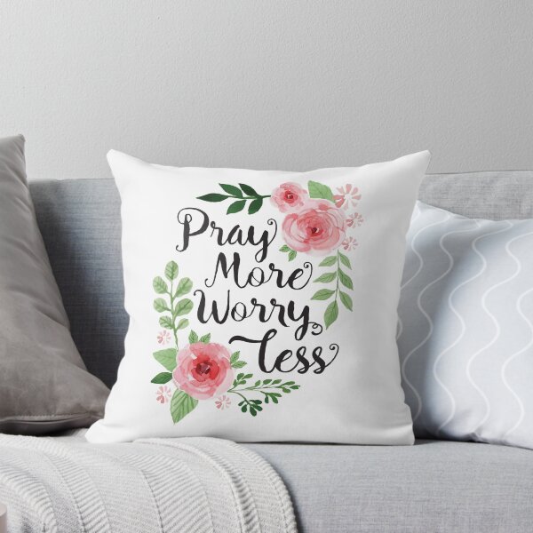 Item preview, Pray More Worry Less designed and sold by Trusting4Peace.