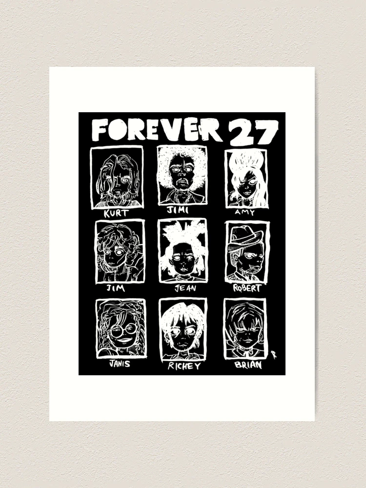Bazo1199 レア Forever 27 Club Black Forever 27 Club | Grailed