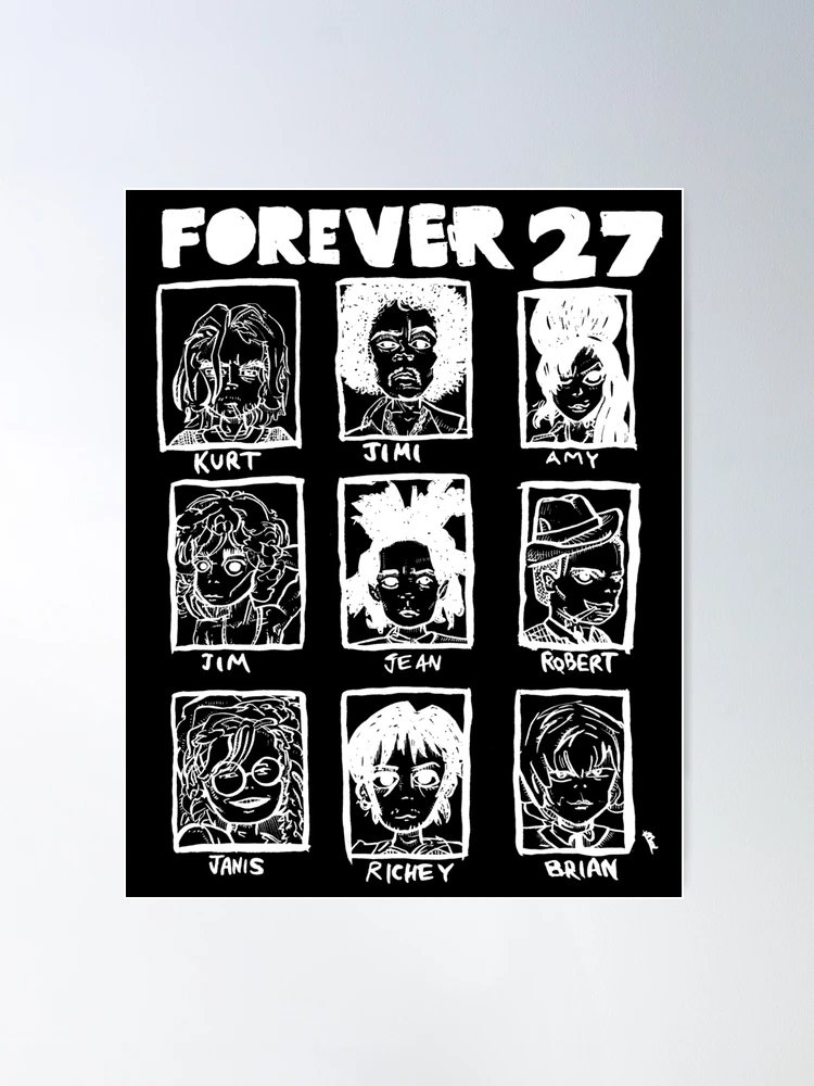 Bazo1199 レア Forever 27 Club Black Bazo1199 レア Forever 27 Club Black
