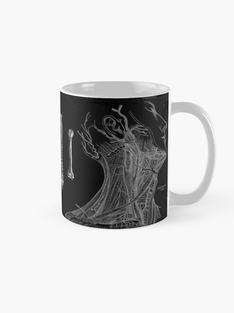 Alternate view of Vintage Anatomy Print Mug