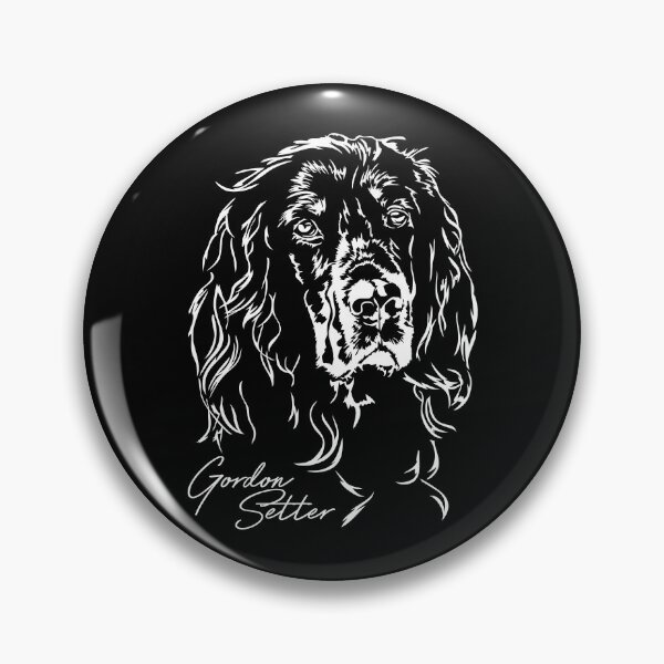 Item preview, Gordon Setter Portrait dogs portrait hunting dogs designed and sold by dogarts.