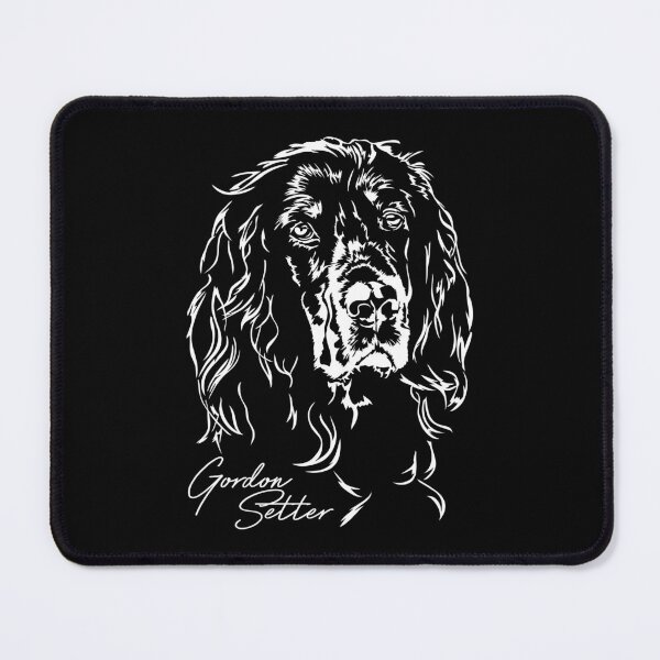 Item preview, Gordon Setter Portrait dogs portrait hunting dogs designed and sold by dogarts.