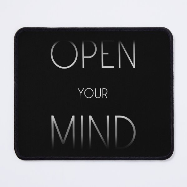Item preview, Open Your Mind (white version) designed and sold by Aion-design.