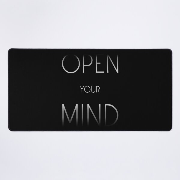 Item preview, Open Your Mind (white version) designed and sold by Aion-design.