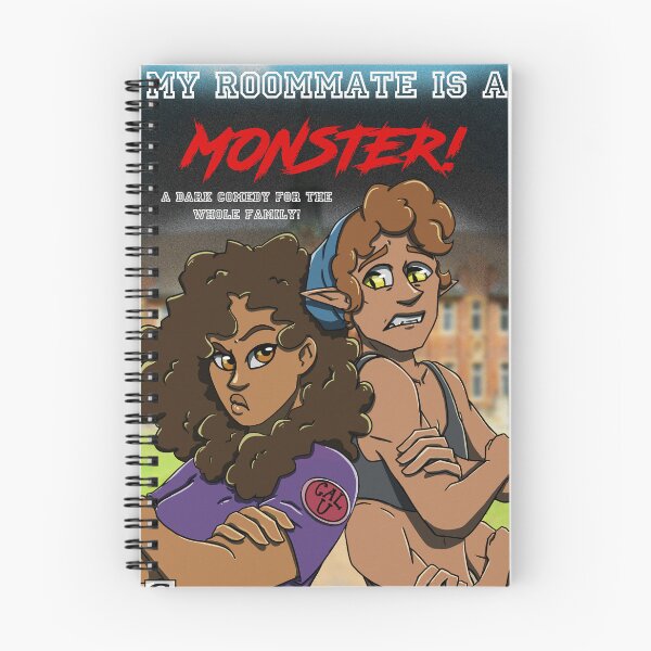 Item preview, “My Roommate is a Monster!” Movie Poster designed and sold by Rando-Mara.