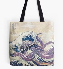 The Great Ultros Off Kanagawa Tote Bag
