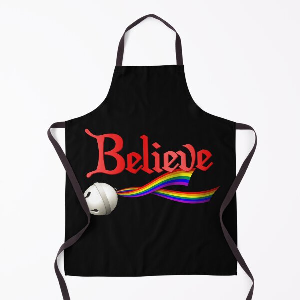 Item preview, Believe LGBTQ Rainbow Pride Jingle Bell designed and sold by Patrick Hiller.