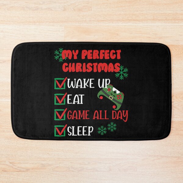 Item preview, My Perfect Christmas Gaming All Day designed and sold by RockBeeDesigns.