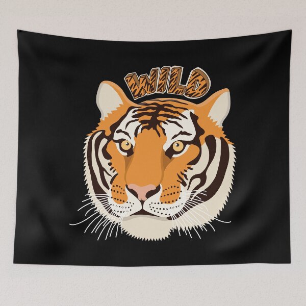 Item preview, Wild Cat Tiger designed and sold by SpiritedArtwork.