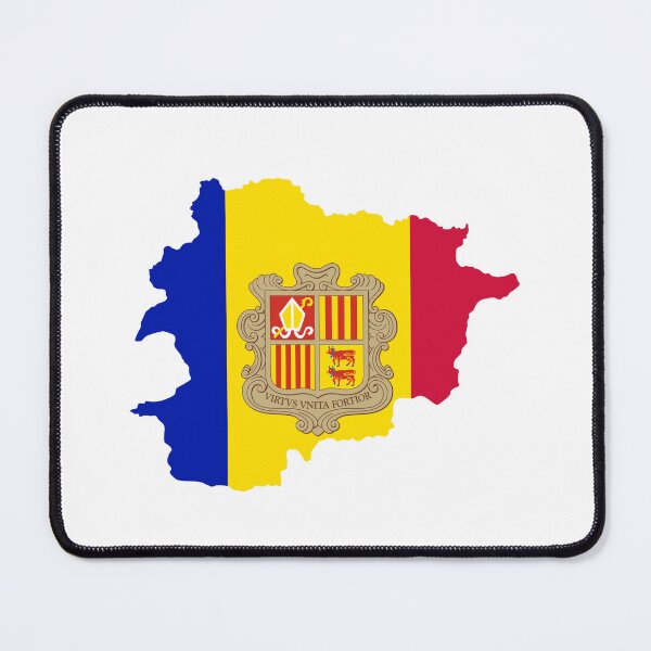 Item preview, Andorra Flag Map designed and sold by Deasdw1.