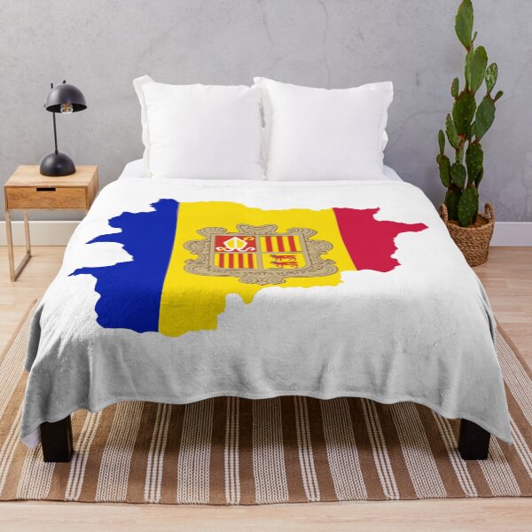 Item preview, Andorra Flag Map designed and sold by Deasdw1.