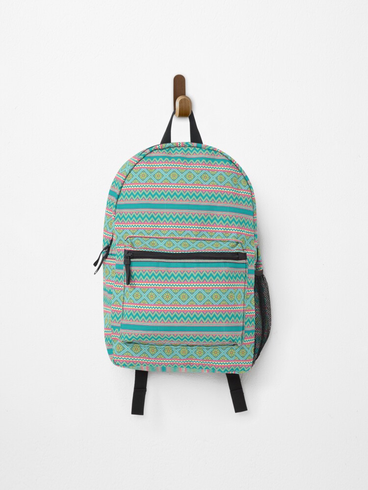 Thumbnail 1 of 3, Backpack, Colorful patchwork designed and sold by Wowmelowwshop.
