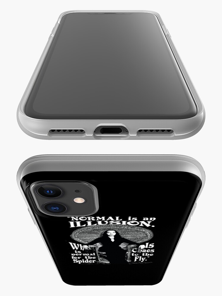 Alternate view of Morticia Addams-"Normal Is An Illusion..." iPhone Case & Cover