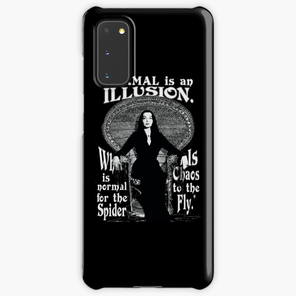 Morticia Addams-"Normal Is An Illusion..." Case & Skin for Samsung Galaxy