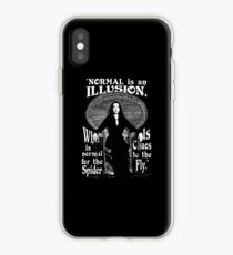 Morticia Addams-"Normal Is An Illusion..." iPhone Case