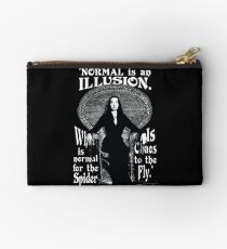 Morticia Addams-"Normal Is An Illusion..." Studio Pouch