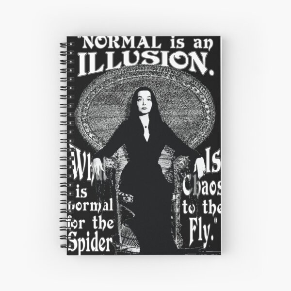 Item preview, Morticia Addams-"Normal Is An Illusion..." designed and sold by torg.