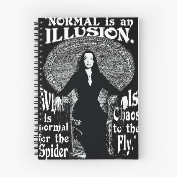 Item preview, Morticia Addams-"Normal Is An Illusion..." designed and sold by torg.