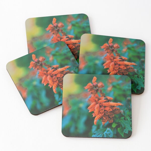 Aperçu de l'œuvre Belle fleur multicolore dans le jardin créée et vendue par PureCanvas.