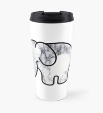 Taza de viaje Elefante con relleno de mármol