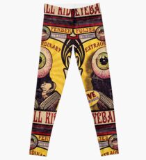 The Extraordinary Eyeball Kid: Sideshow Poster Leggings