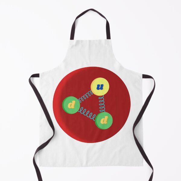 Item preview, neutron made of up quarks and down quarks, particle physics designed and sold by NoetherSym.