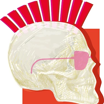 Artwork thumbnail, Skull by Rif Khasanov