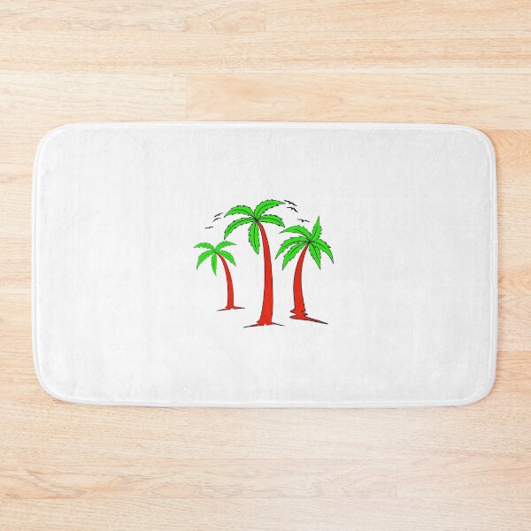 Palm trees Bath Mat