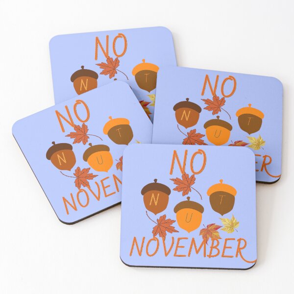Item preview, NO NUT NOVEMBER COOL FUNNY FALL SEASON designed and sold by JIMMYKIVUTI.