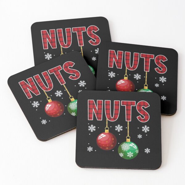 Item preview, Chest Nuts Matching Chestnuts Funny Christmas Couples Nuts designed and sold by BalaArt.