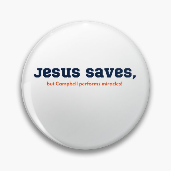 Item preview,  Jesus Saves, Campbell Miracles designed and sold by BradburyWorx.