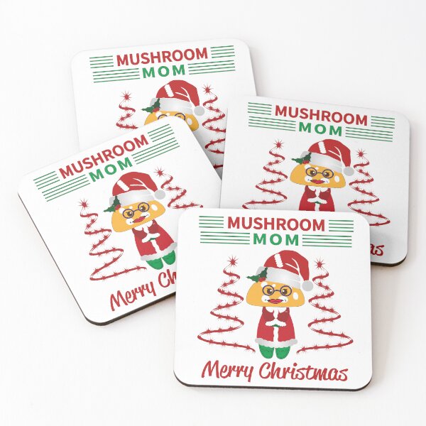 Item preview, MERRY CHRISTMAS  BEAUTIFUL MUSHROOM MOM| GIFT FOR MOM | FUNNY COLORFUL CHRISTMAS  designed and sold by al21ex.