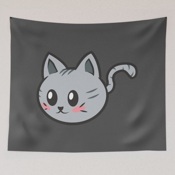 Item preview, Cute Gray Striped Tabby Cat designed and sold by PettoArt.