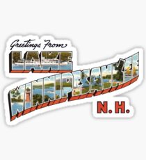 Greetings from Lake Winnipesaukee, New Hampshire Sticker