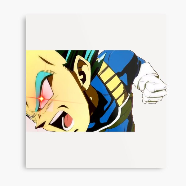 Vegeta Final Flash Metal Prints for Sale