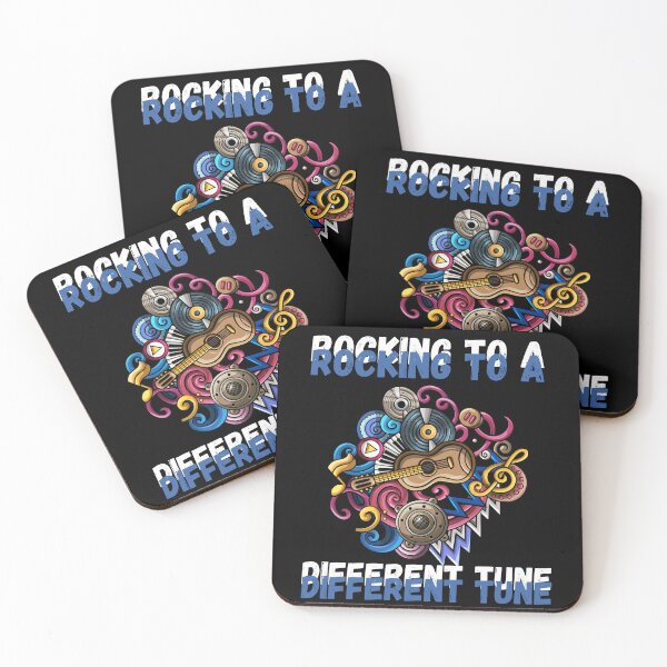 Item preview, Rocking To A Different Tune Autism Awareness designed and sold by Nicet-shirt1.