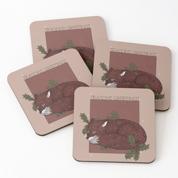 Item preview, Seasons Greetings Fox designed and sold by Sam Scarr.
